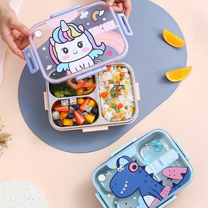 Stainless Steel Bento Box Portable Lunch Box For Student - Temu