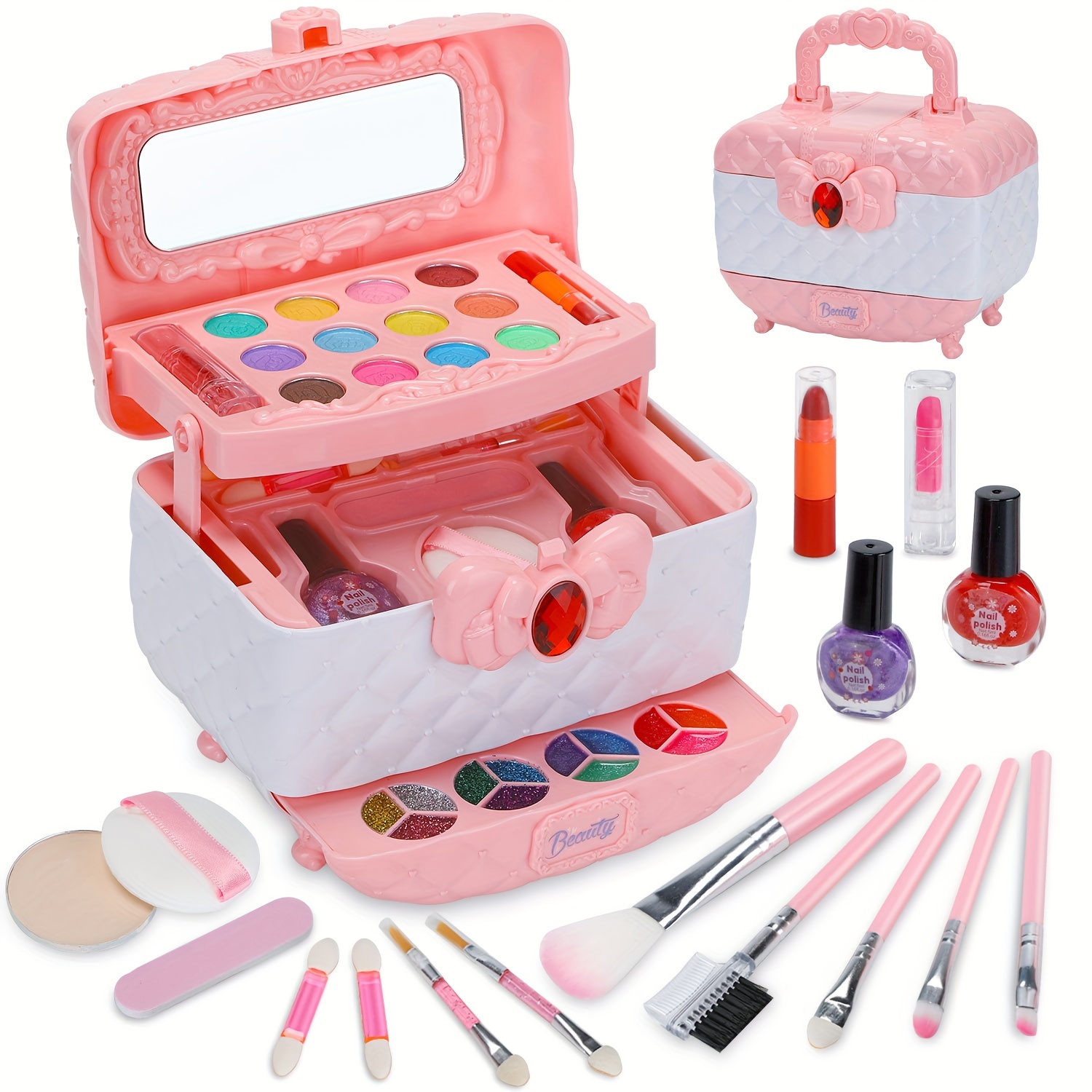 Kit completo de maquillaje para mujer, kit completo de 26 piezas, kit de  maquillaje multiusos todo en uno, juego de regalo de maquillaje esencial