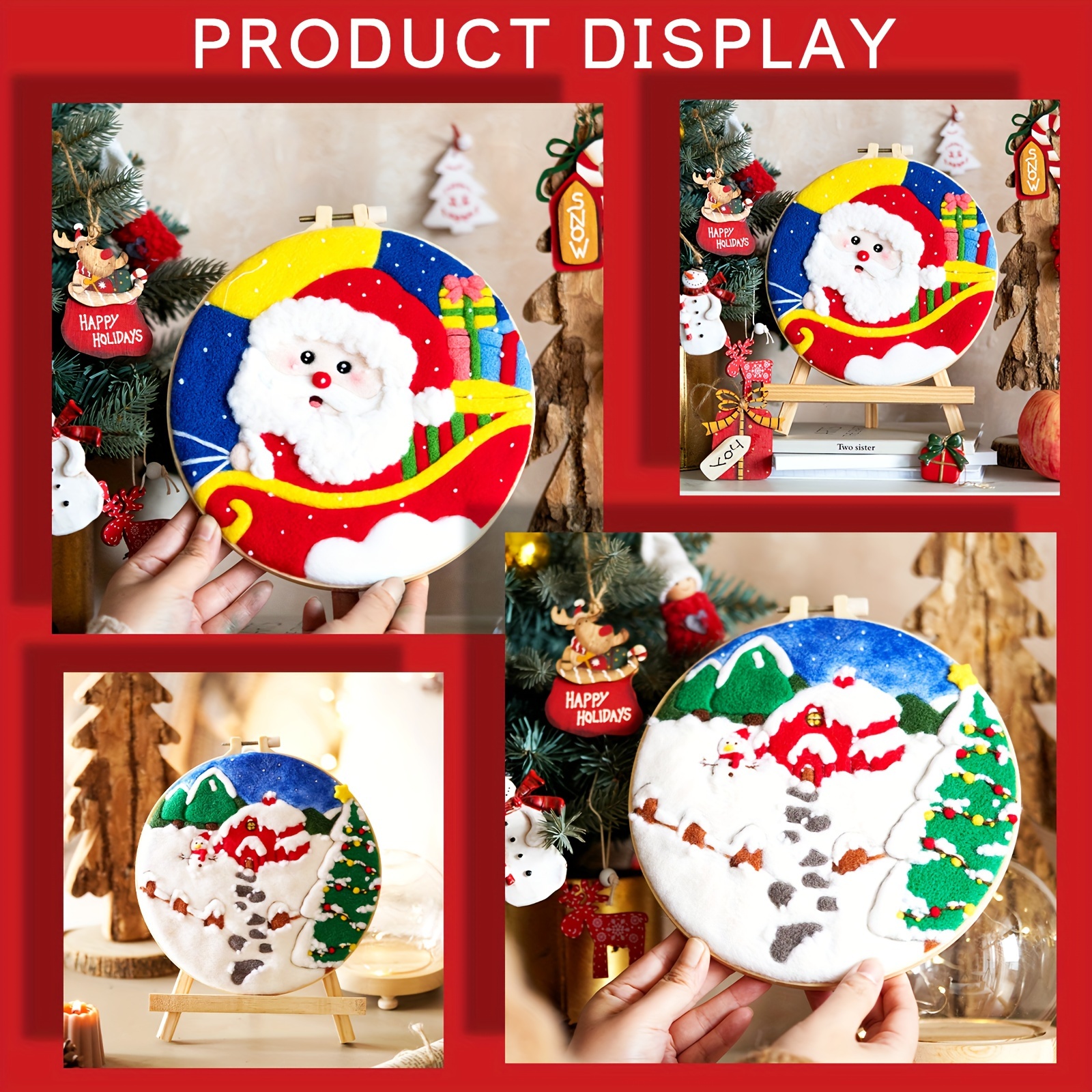 Hoppy Holidays Felt Ornament Kit