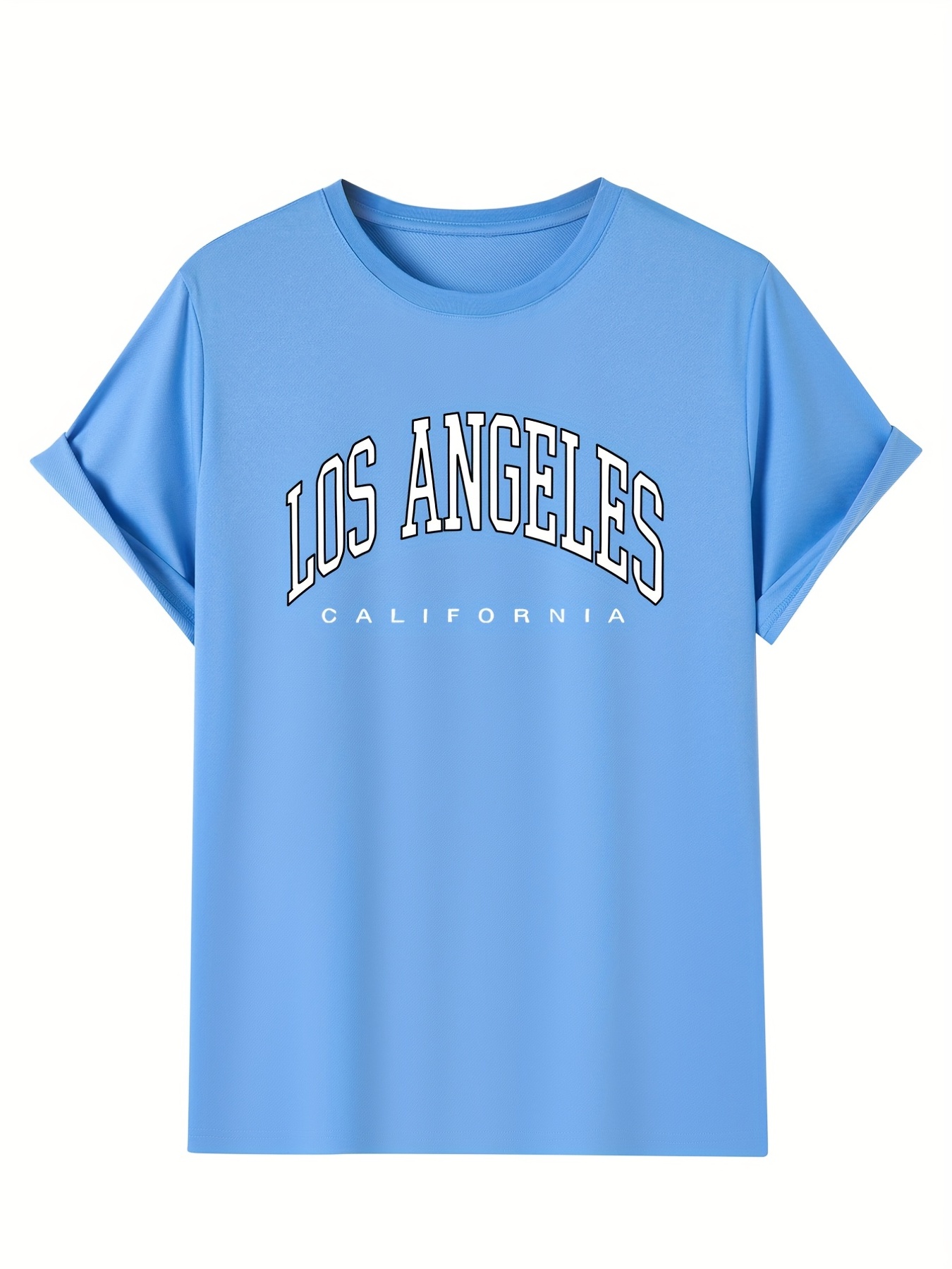 Classic Los Angeles California Blue T-Shirt