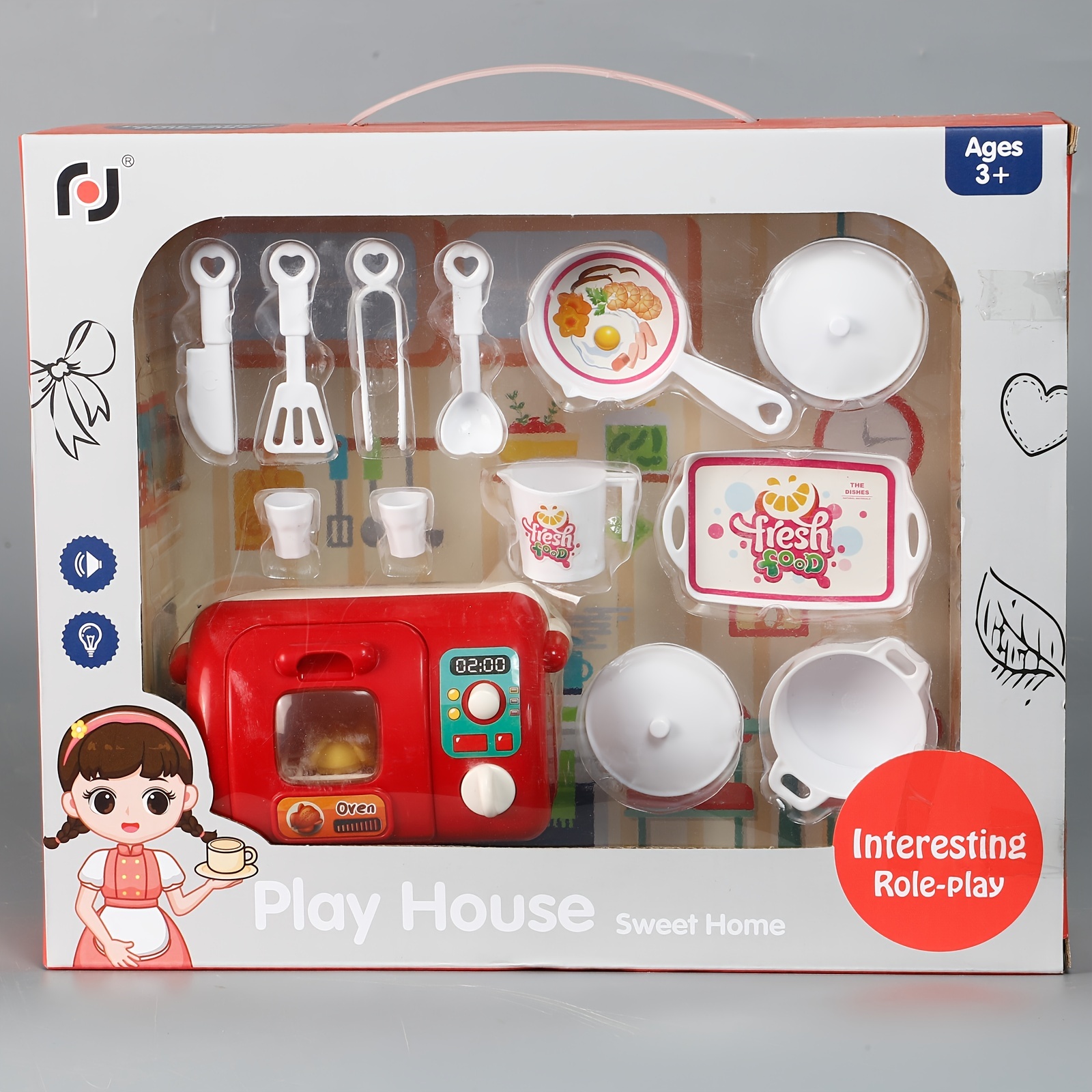 Educational Fun Play House Toys For Kids Mini Simulation - Temu