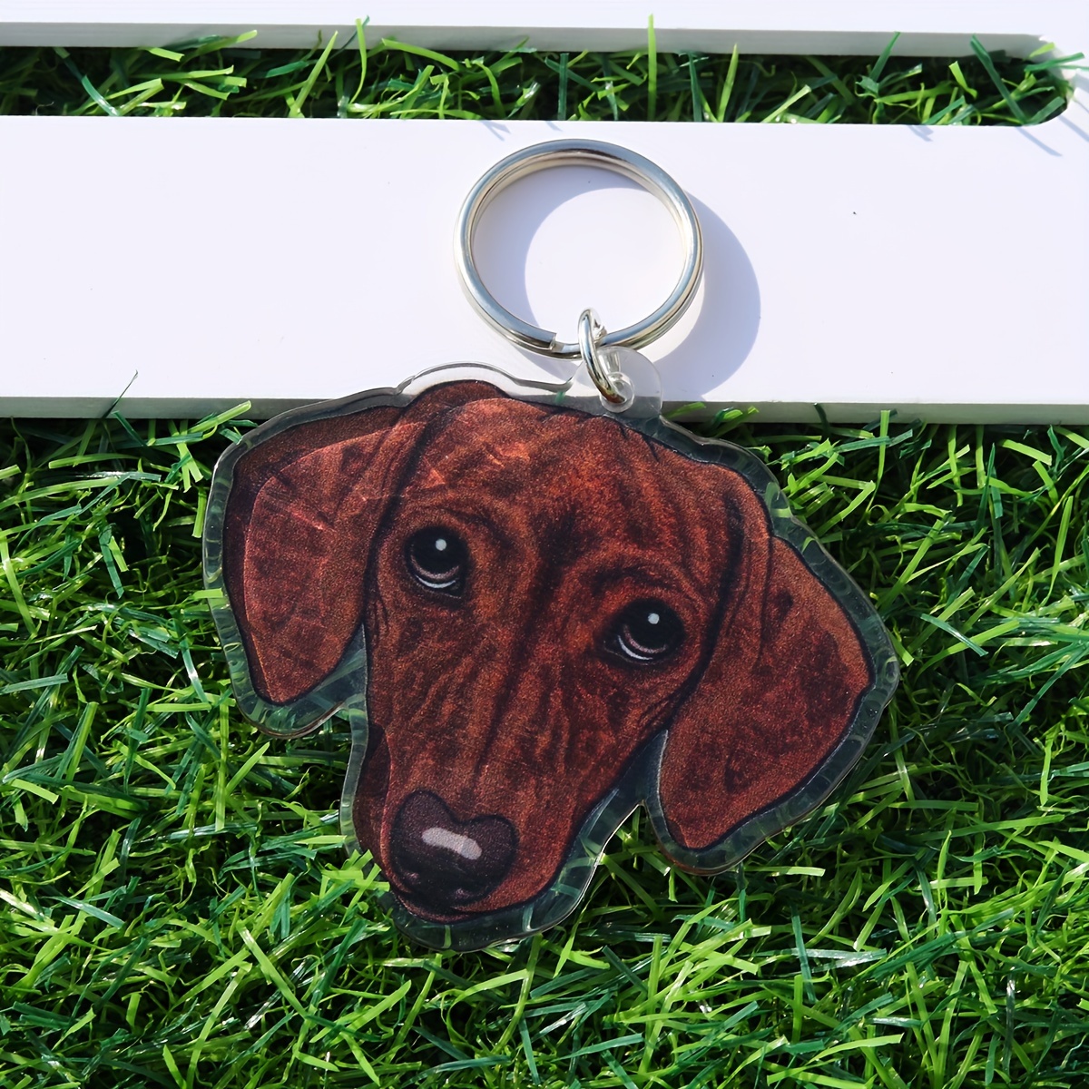 Dachshund dog design hanger animal multifunctional wall hanging bag clothes  coat hook keychain dog lover gift