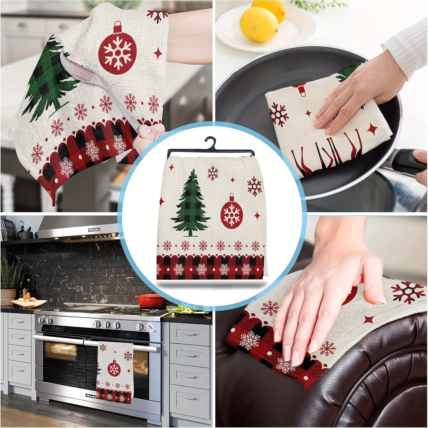 Microfiber Cleaning Cloth, Dishwashing Cloth, Multifunctional Cleaning Towel,  Household Rag, Kitchen Bathroom Cleaning Towel, Durable Absorbent Towel,  Window Wiping Cloth, Cleaning Supplies, Cleaning Gadgets, Christmas  Supplies - Temu