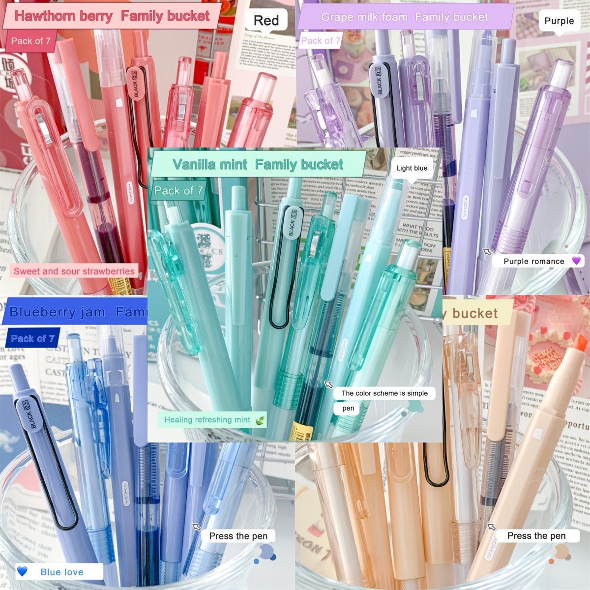 New Hot Selling Gel Pen Storage Bag Student Stationery - Temu