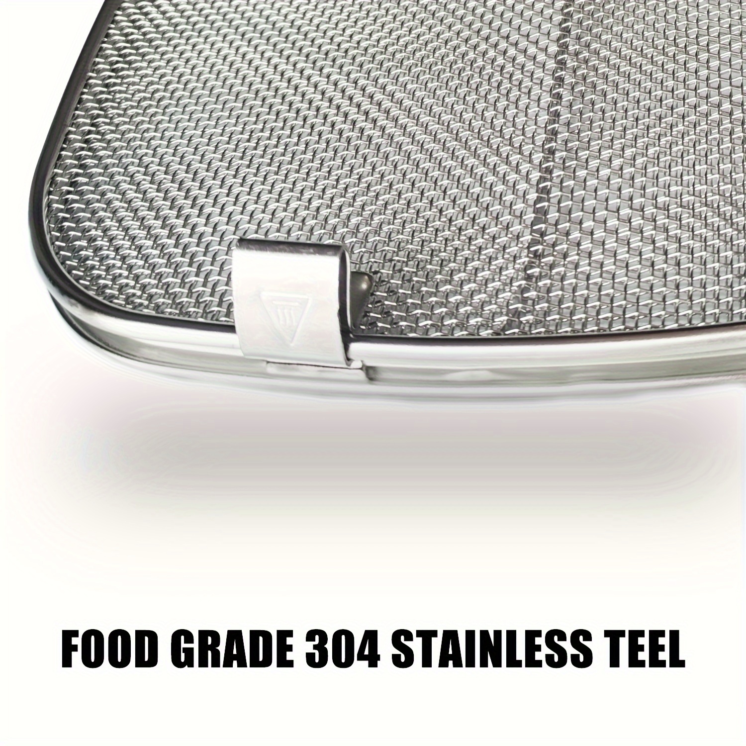 Stainless Steel Splatter Shield for Ninja Foodi AG301, Air Fryer  Accessories for Ninja Foodi 5-in-1 Indoor Grill, Replacement Parts for Ninja  Foodi AG300, AG300C,AG301C, AG302