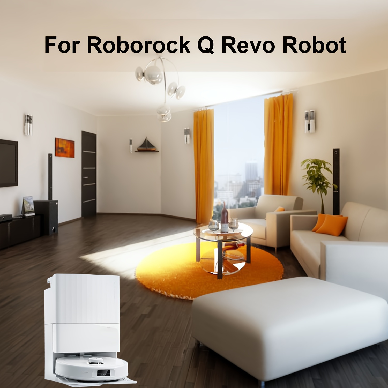 DrRobor Kit d'accessoires pour Roborock Q Revo, Pièces de Rechange avec 2  Brosse Principale, 4 Chiffons de Vadrouille, 4 Sacs à Poussière, 4 Filtres,  4 Brosses Latérales : : Cuisine et Maison