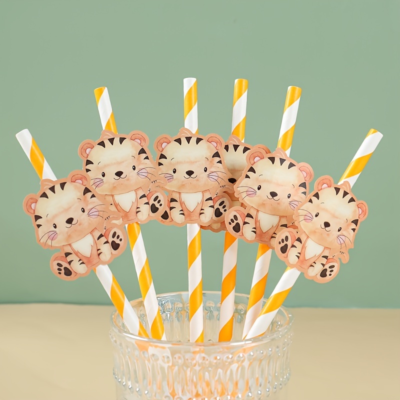 Super Cute Paper Straws, Paper Drinking Straws For Party, Events