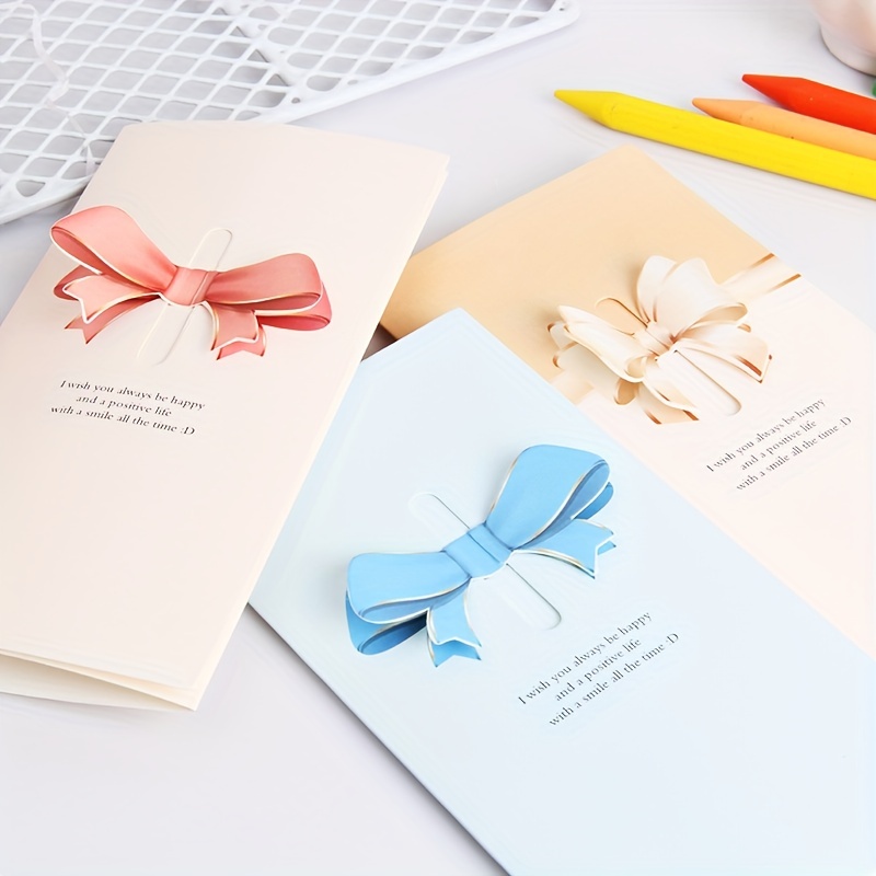 happy valentine's day ribbon: Single card