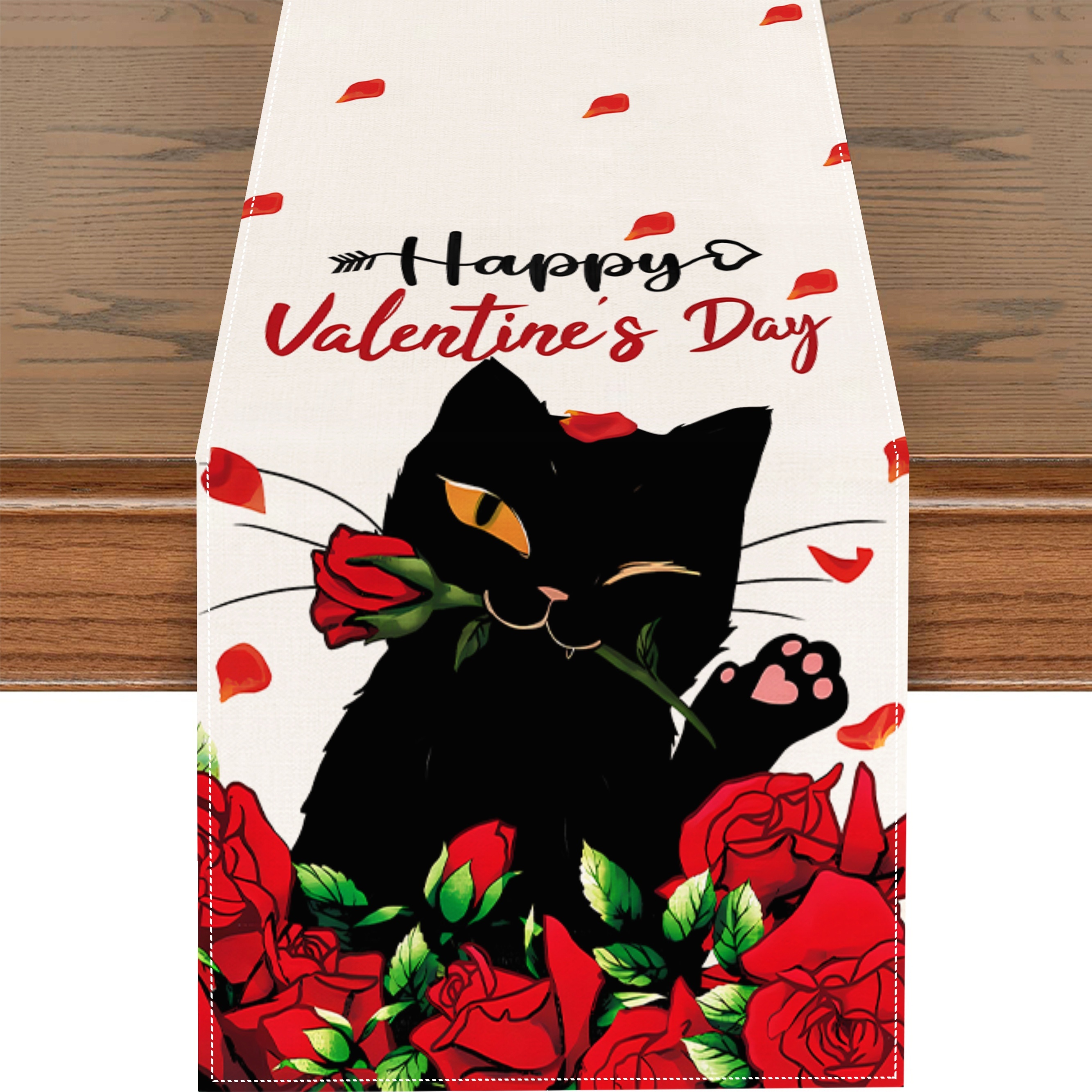 Runner Tavola 1 Pezzo Runner Tavola Happy Valentines Runner - Temu Italy