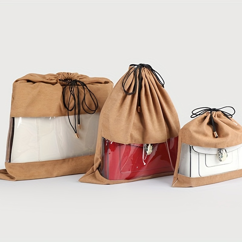Handbag Dust Bags Protective Dustproof Drawstring Bags - Temu