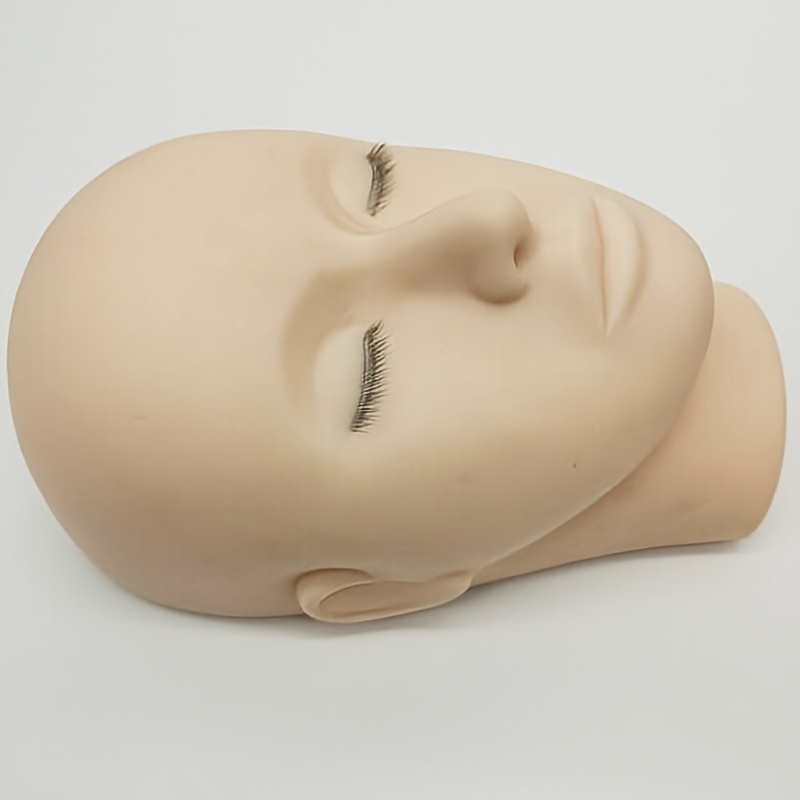 Mannequin Head Eyelash Training Head For Eyelash - Temu