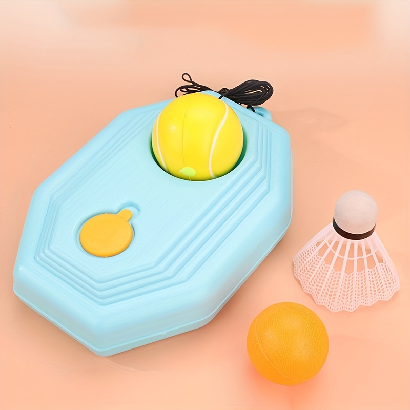 Tennis Trainer Rebound Balls with Elastic Rope Base