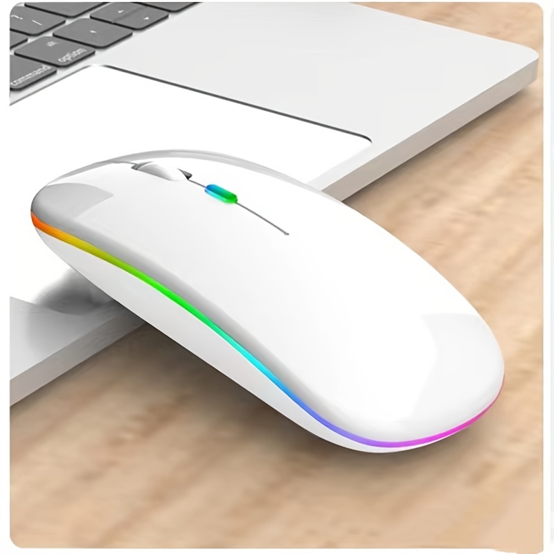 Light And Thin Silent Wireless Mouse Portable Desktop - Temu