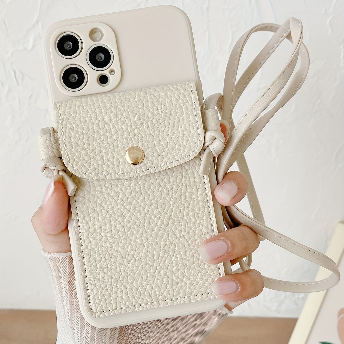 Fashionable Card Wallet iPhone Case