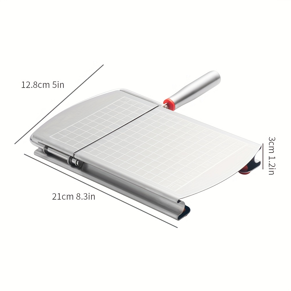 Stainless Steel Wire Cheese Slicers Board With Size Scale - Temu