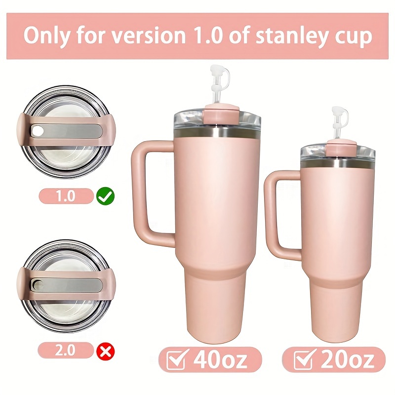 Silicone Spill Proof Dustproof Straw Lid For Stanley Cup 1.0