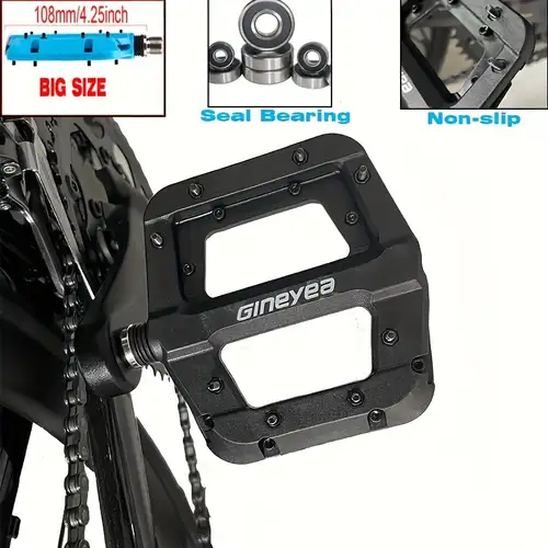 Mountain Bike Pedals- Dual Function Bicycle Flat Pedals and Clipless  Pedals- 9/16 Platform Pedals Compatible with SPD for Road Mountain BMX  Bike (Silver), Pedals -  Canada
