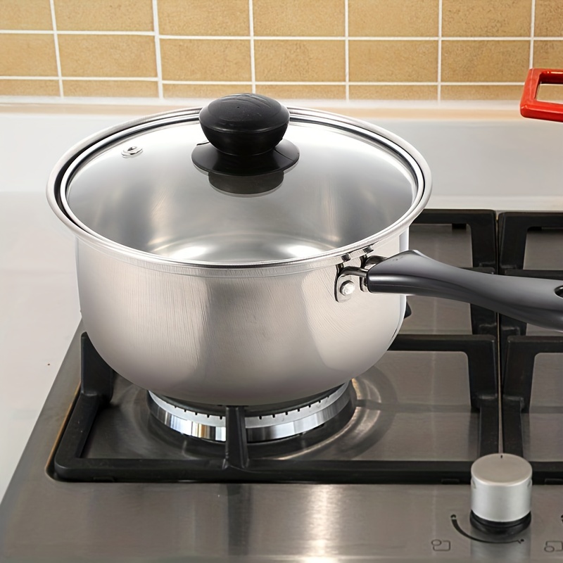 Stainless Steel Stock Pot Large Soup Pot Outdoor Cooking - Temu