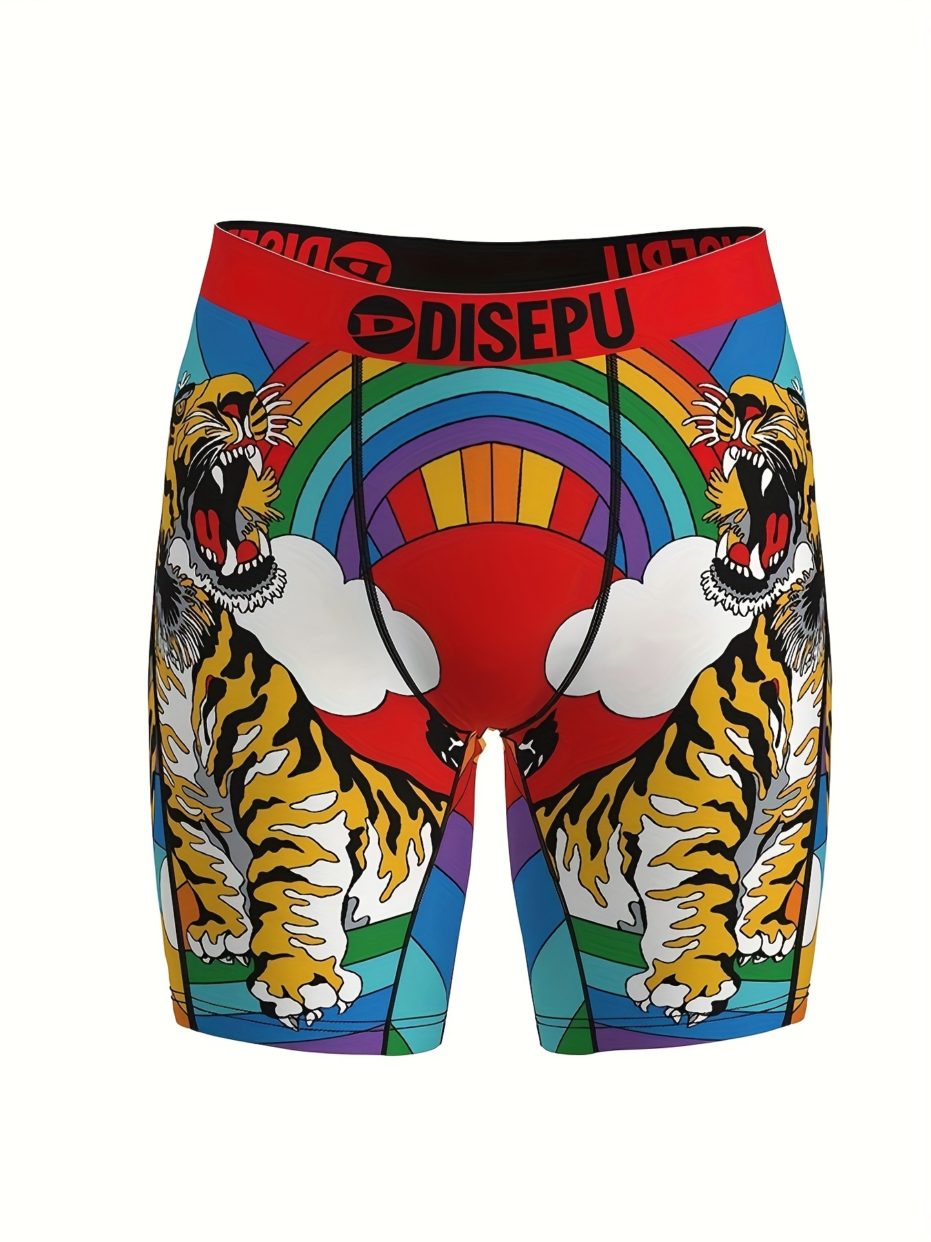Tiger Print Mens Underwear - Temu