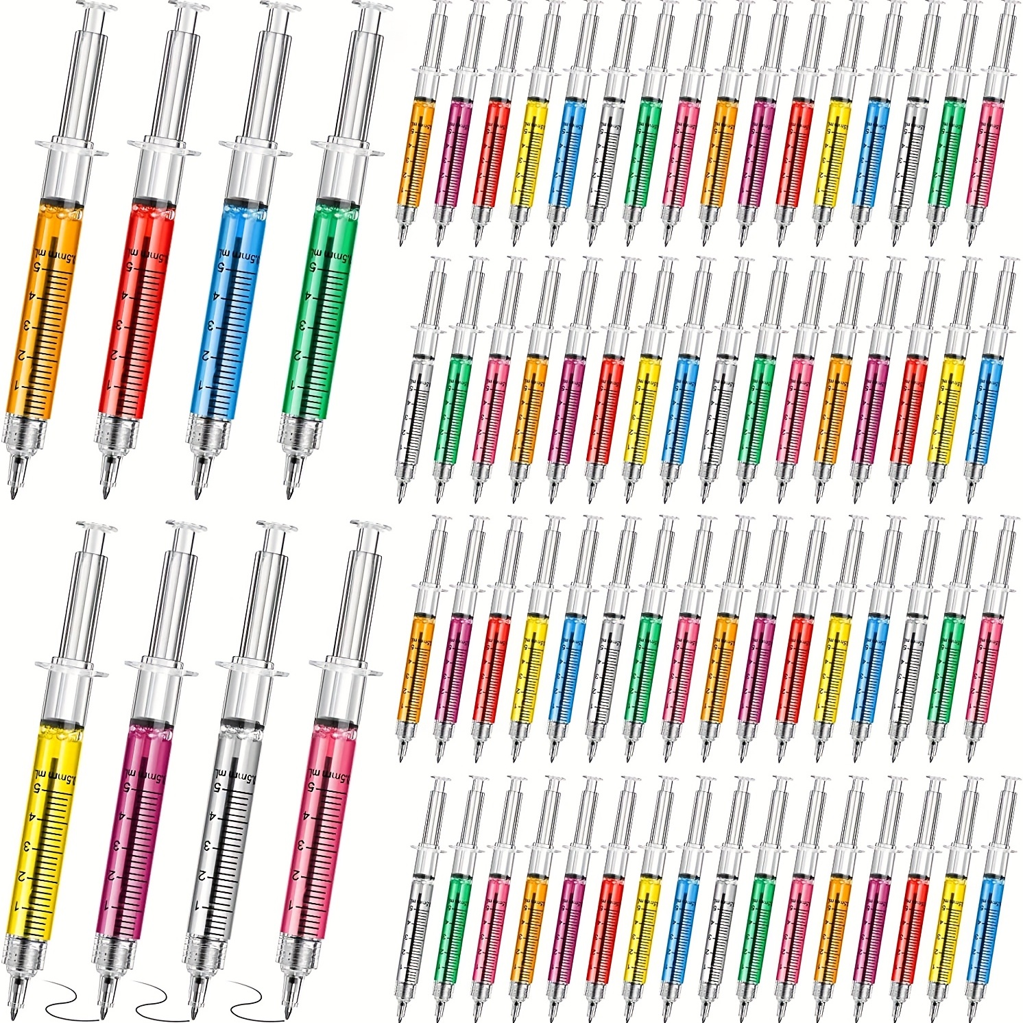 30 Pcs Complaining Office Pens Funny Ballpoint Pens Retractable Passive  Swear Wo