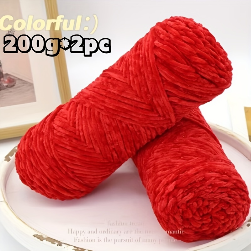 Hilo De Punto Chenille 100% Poliester, 100% Fancy Knit Chenille Yarn for  Weaving Polyester Chenille Yarn - China Polyester and Alta Elasticidad  price