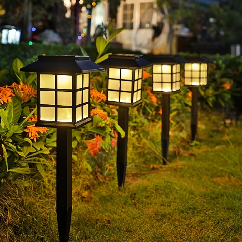 buried solar garden lights