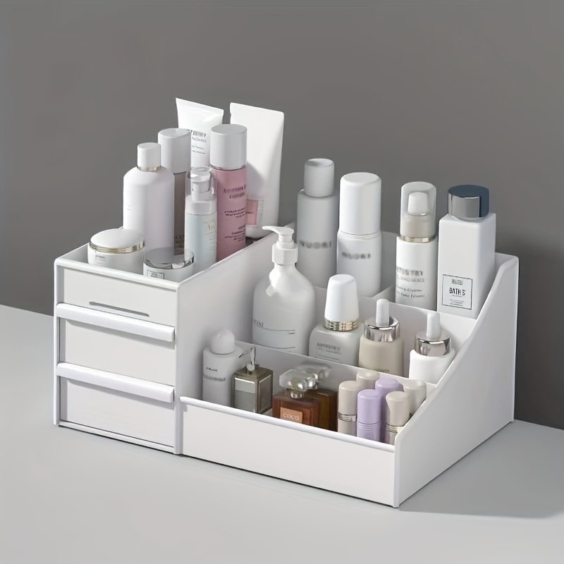 MAKEUP Drawer Underwear Organizer White - Storage Organiser with 16  Compartments 'Home', white 30x30x10 cm