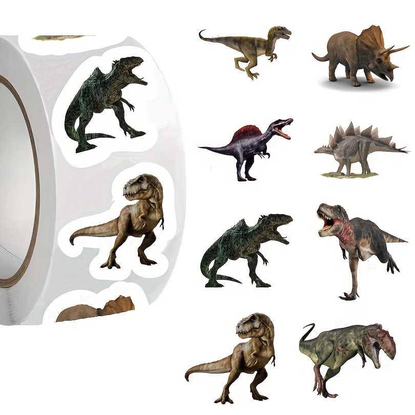  Dinosaur Stickers for Kids, 1.5 - 20 Sheets, 200