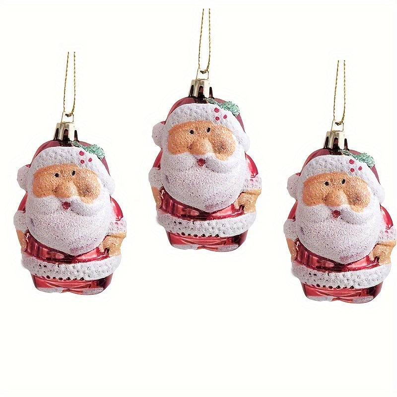  9 Pcs Victorian Style Santa Christmas Tree Ornaments Rustic  Santa Claus Nostalgic Retro Tree Decorations Hanging Acrylic Vintage  Christmas Decorations Bulk Christmas Ornaments (Santa Claus) : Home &  Kitchen