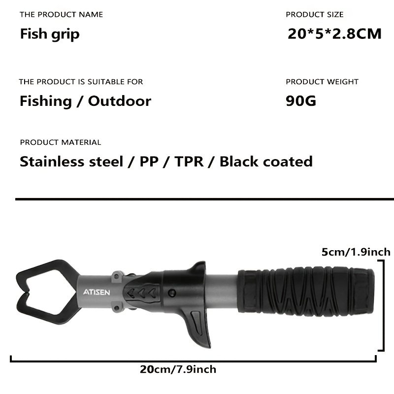 Fishing Pliers Plastic Handle + Stainless Steel Fish - Temu Canada