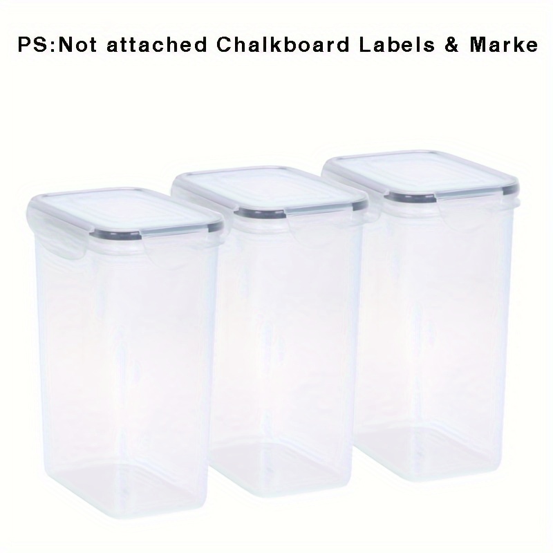 12 PACK Airtight Food Storage Containers, Plastic Canisters for