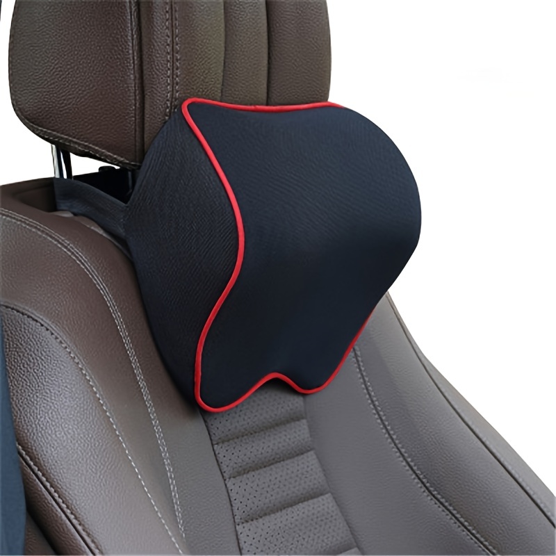 

Upgrade Your Car Comfort With Memory Cotton Neck Headrest Pillow - Car Accessories Cushion For Auto Seat Head Support & Neck Protector