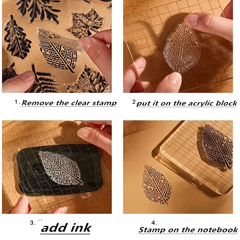 Clear Silicone Stamps Coffer Clear Stamps Vintage Transparent Silicone  Stamps Clear Rubber Scrapbooking Stamps