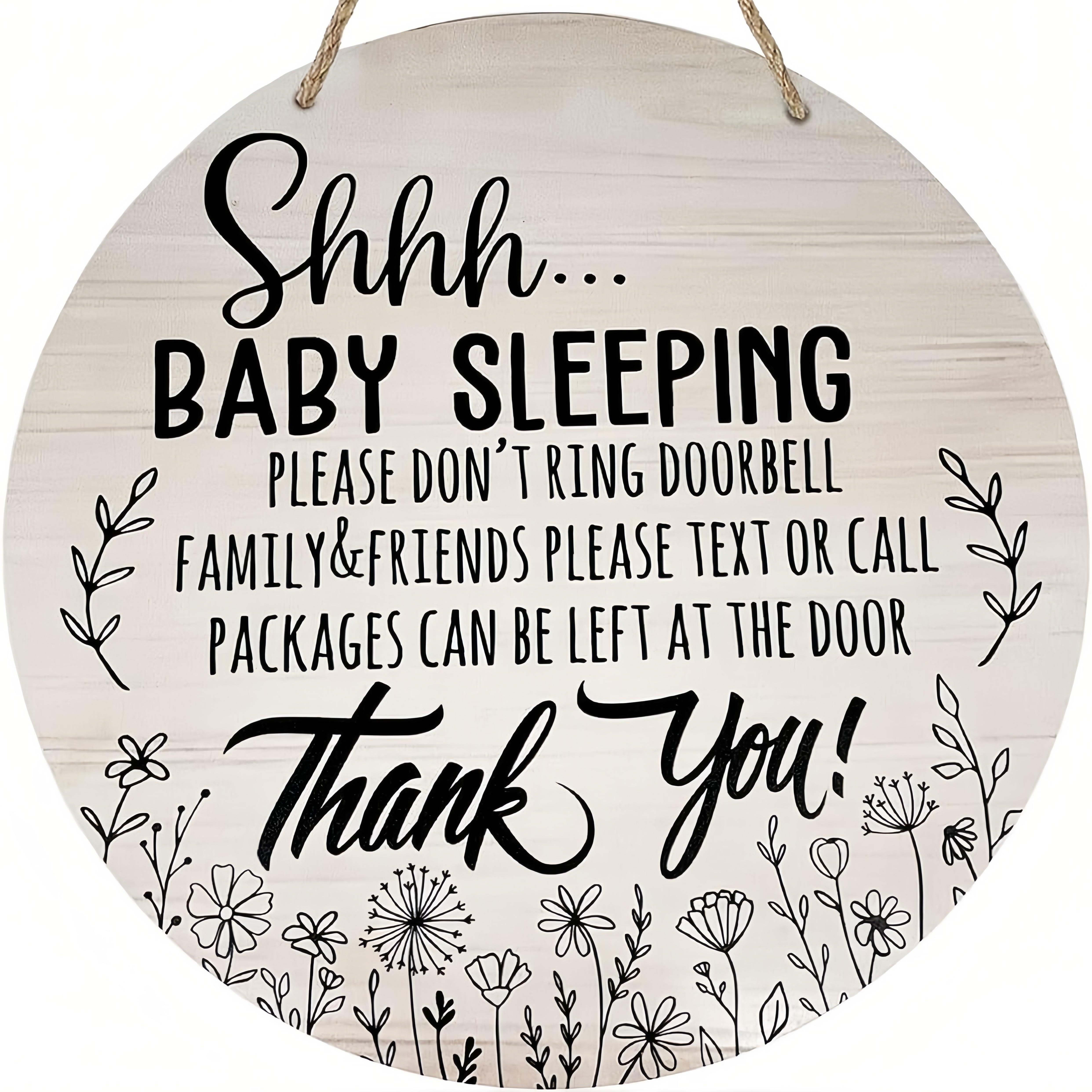 Baby Sleeping Door Hanger