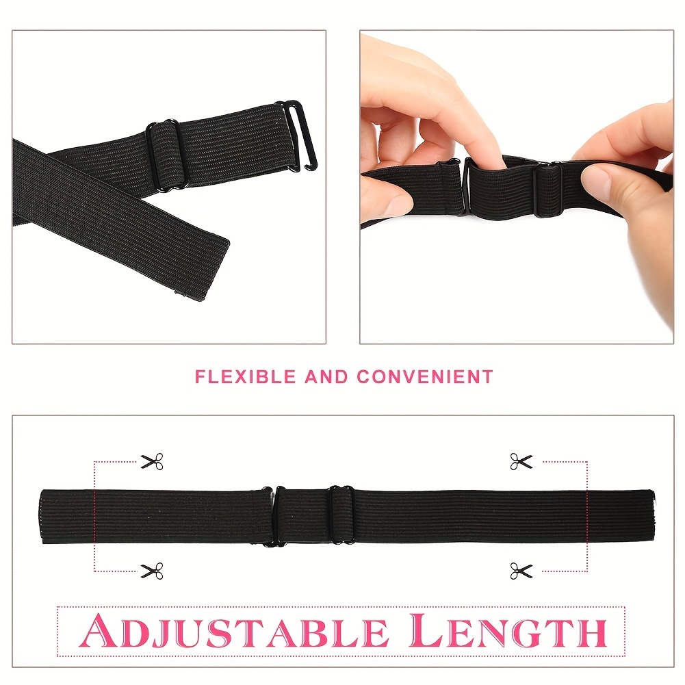 Adjustable Lace Elastic Bands Straps For Wigs Elastic Band - Temu