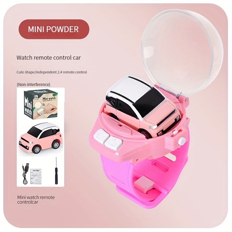 Children's Watch Remote Control Car Toy Metal Material Boy - Temu