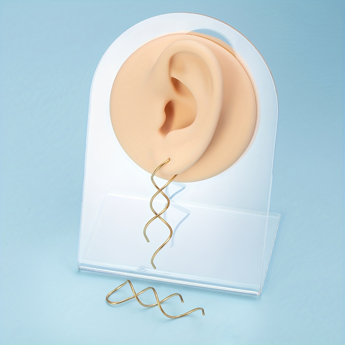2Pcs Minimalist Cartilage Hoop Earrings for Women