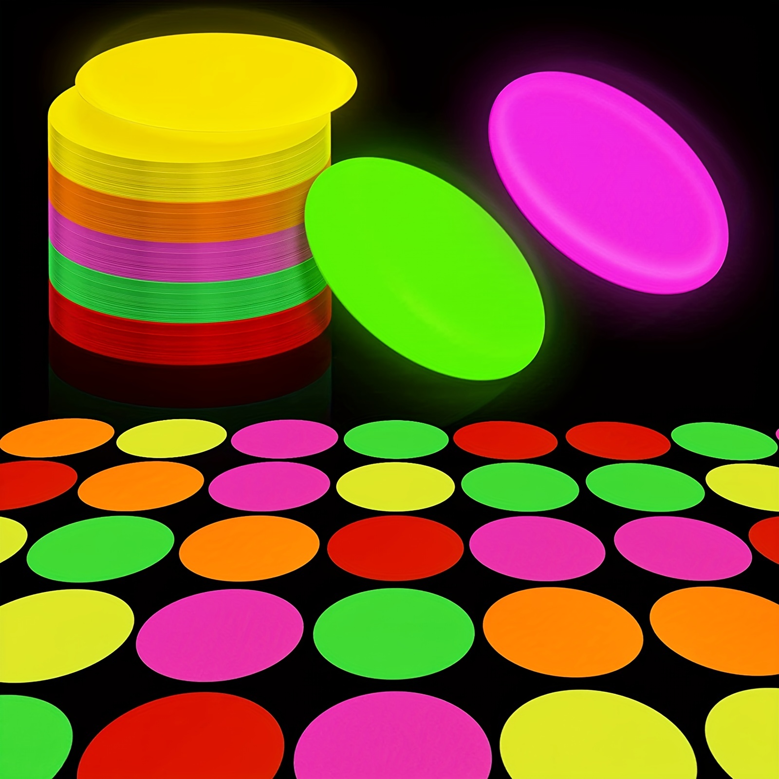 Neon Party Decorations Glow in the Dark Supplies Black Light