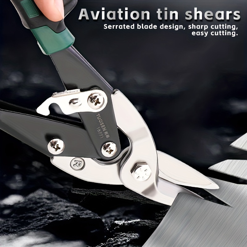 Heavy Duty Aviation Snips Tin Cutting Shears Metal Sheet - Temu