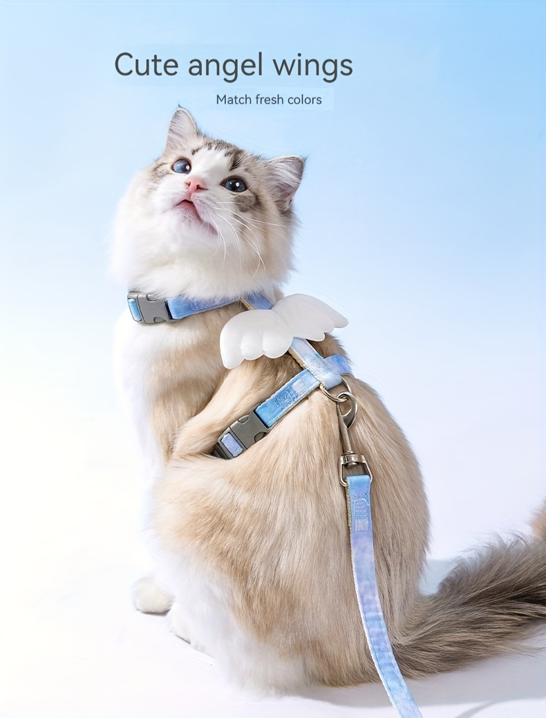 Cat harness 2024 with wings