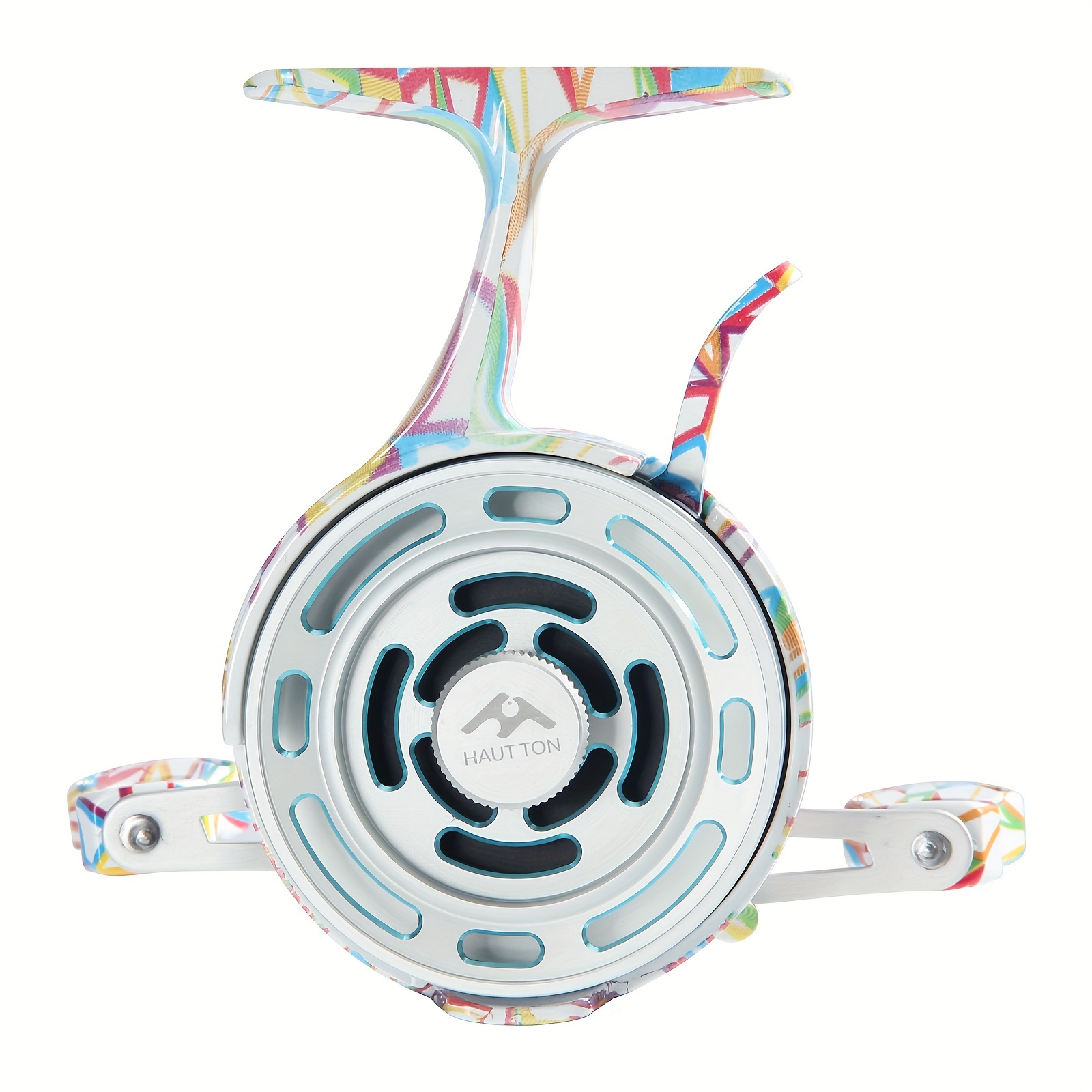 Haut Ton Graffiti Ice Fishing Reel 2.6:1 Gear Ratio Ultra - Temu