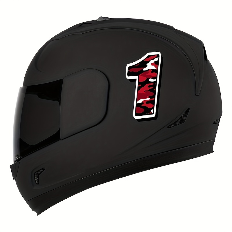 Vinly Red Bull Sticker Decal Motorcycle Helmet Tank Logo Kit