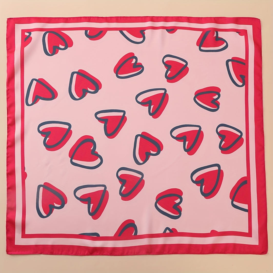 Women's Love Scarf 1pc