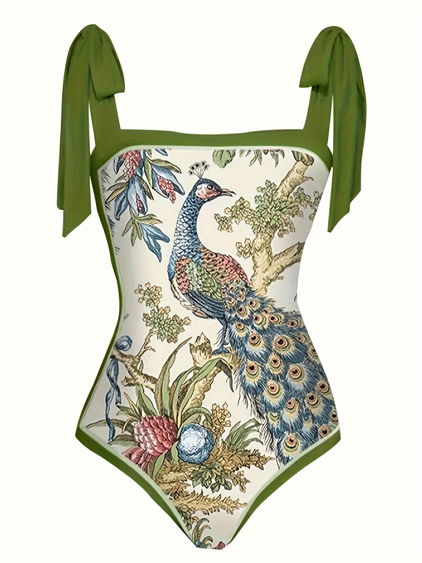  Peacock Slimming Swimsuits One Piece Swimsuits For