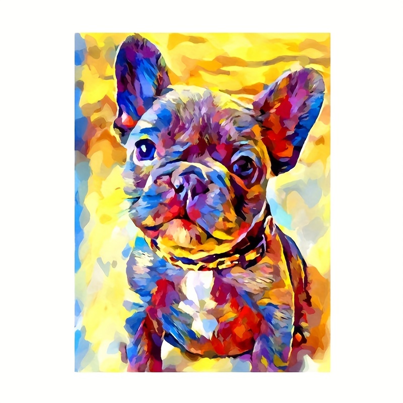 Dog Diamond Painting Kit 5d Diamond Art Kit Painting Arts - Temu