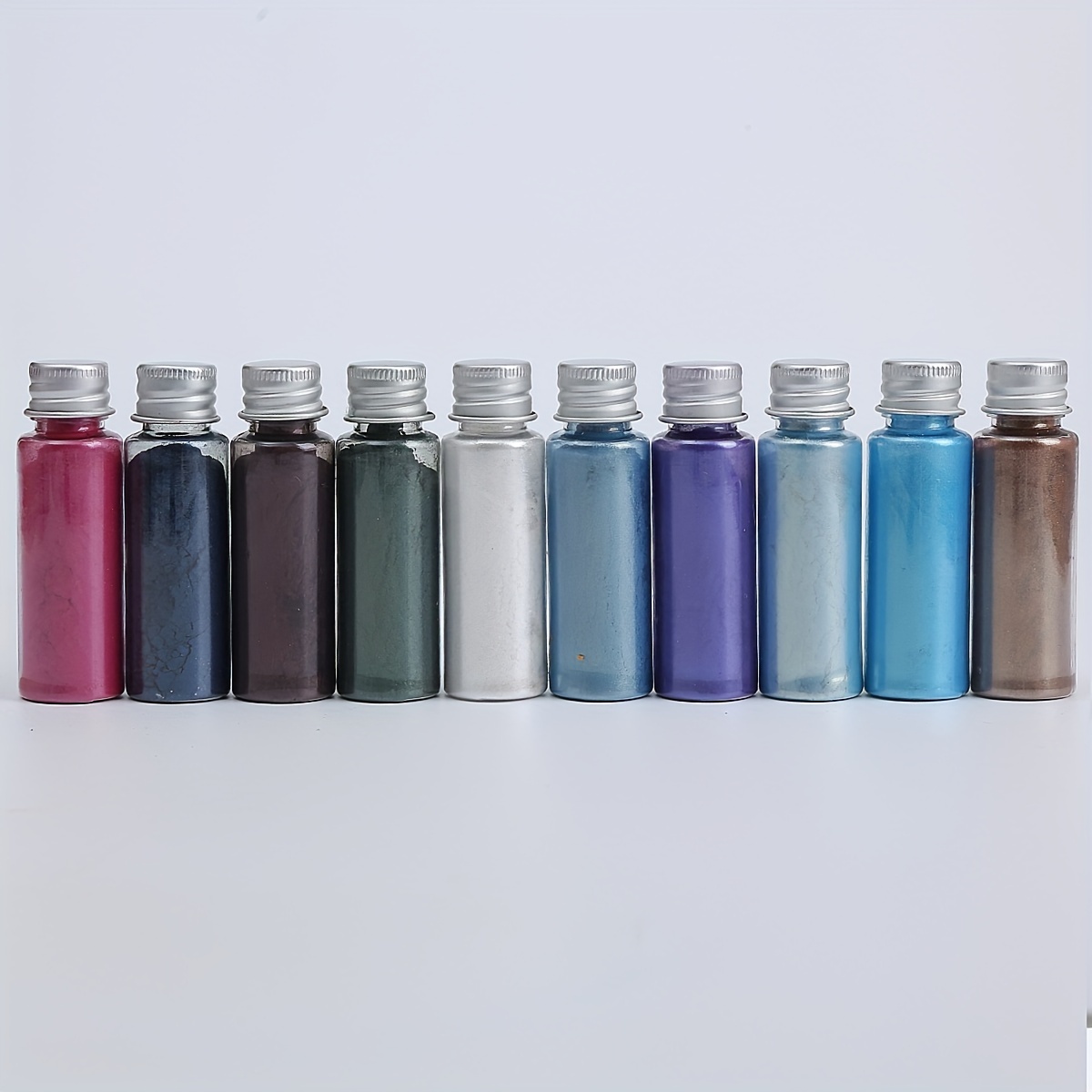 Bottle White Color Cosmetic Grade Pearl Mica Pigment Powder - Temu