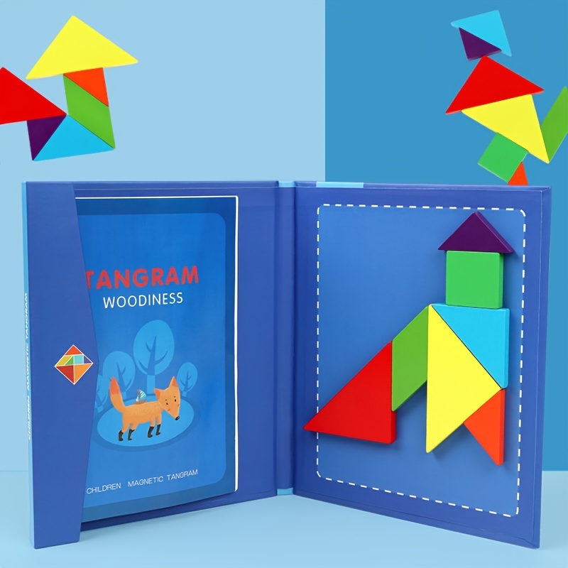 Magnetic Tangram - Craft Project Ideas