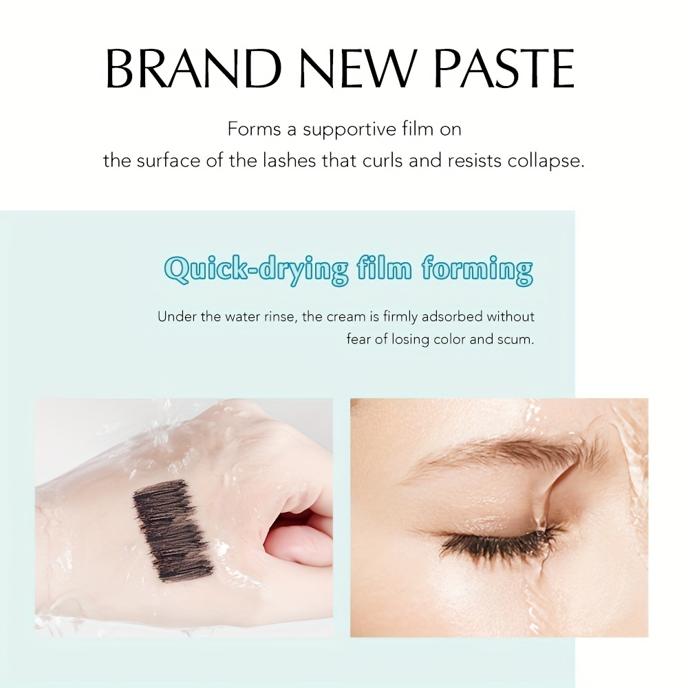 Long Waterproof Mascara Smudge Proof Sweat Proof Easy Removal Lashes Extension