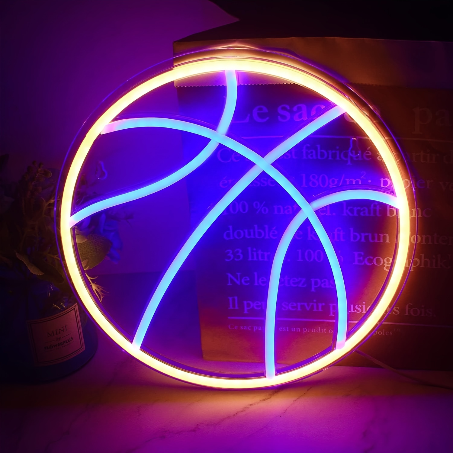 Led Basketball Ring Light Remote Control Waterproof Bright - Temu