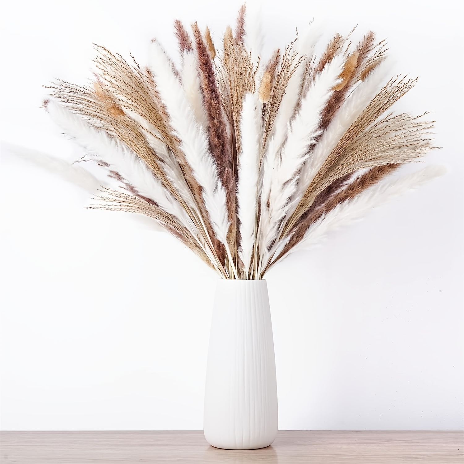 SunAurora 50 pz Erba Della Pampas,Naturale Secco Pampas Erba,Morbide Secca  Bouquet per Arredamento Casa,DIY Arredamento Bohémien,Feste Decorazione :  : Casa e cucina